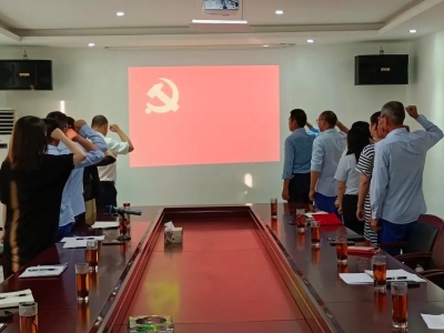不忘初心，砥礪前行——創(chuàng)輝電氣黨支部開展“對黨說句心里話”主題黨日活動